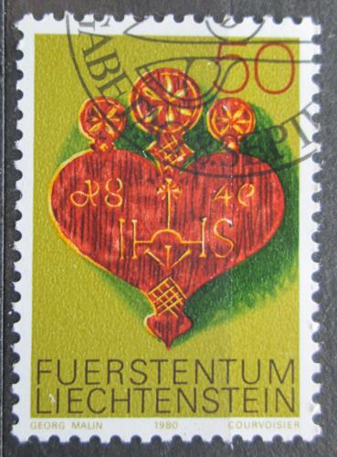 Poštovní známka Lichtenštejnsko 1980 Staré alpské náøadí Mi# 748