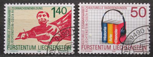 Poštovní známky Lichtenštejnsko 1988 Kulturní spolupráce Mi# 945-46