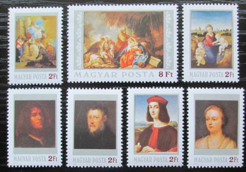 Poštovní známky Maïarsko 1984 Umìní Mi# 3660-66