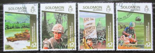 Poštovní známky Šalamounovy ostrovy 2015 Vietnamská válka Mi# 3057-60 Kat 17€