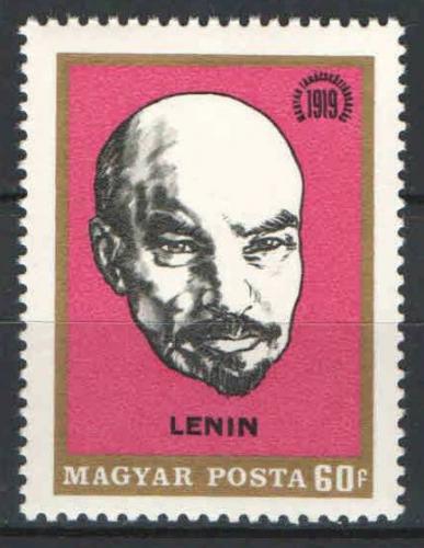 Poštovní známka Maïarsko 1969 V. I. Lenin Mi# 2487