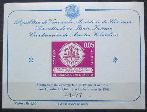 Poštovní známka Venezuela 1962 Znak José Humberta Quintero Mi# Block 5