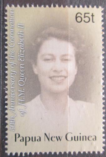 Poštovní známka Papua Nová Guinea 2003 Královna Alžbìta II. Mi# 976