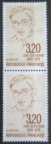 Potovn znmky Francie 1990 Jean Guhenno, spisovatel, pr Mi# 2763