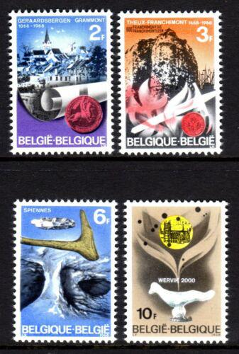 Poštovní známky Belgie 1968 Belgické dìjiny Mi# 1503-06