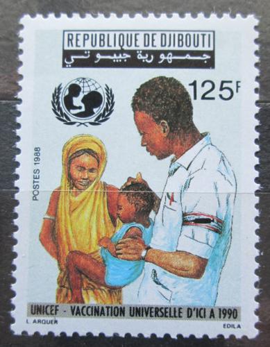 Poštovní známka Džibutsko 1988 Vakcinace Mi# 508
