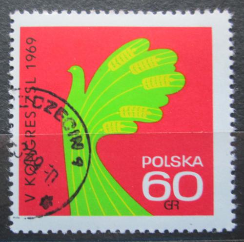 Poštovní známka Polsko 1969 Sjezd Polské lidové strany Mi# 1907