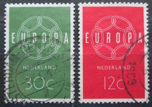 Poštovní známky Nizozemí 1959 Evropa CEPT Mi# 735-36