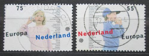 Poštovní známky Nizozemí 1989 Evropa CEPT, dìtské hry Mi# 1364-65