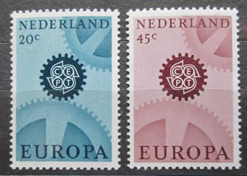 Poštovní známky Nizozemí 1967 Evropa CEPT Mi# 878-79
