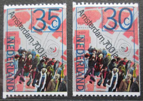 Poštovní známky Nizozemí 1975 Amsterdam, 700. výroèí Mi# 1043, 1045 C