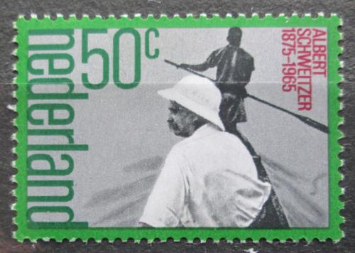 Poštovní známka Nizozemí 1975 Albert Schweitzer Mi# 1054