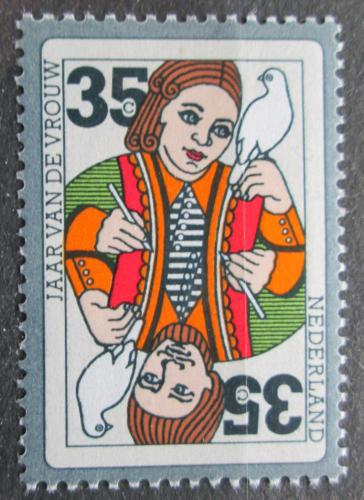 Poštovní známka Nizozemí 1975 Mezinárodní rok žen Mi# 1055