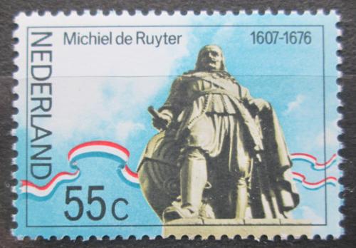 Poštovní známka Nizozemí 1976 Admirál Michiel de Ruyter Mi# 1074