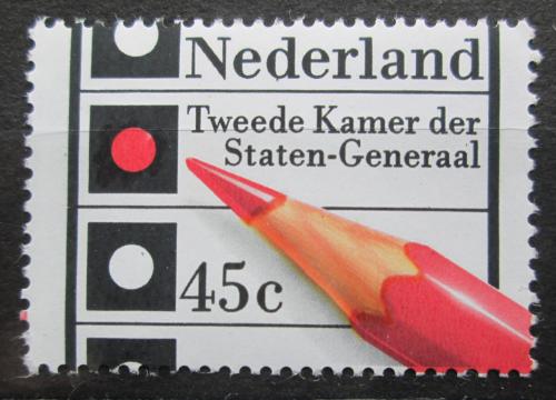 Poštovní známka Nizozemí 1977 Parlamentní volby Mi# 1093 A