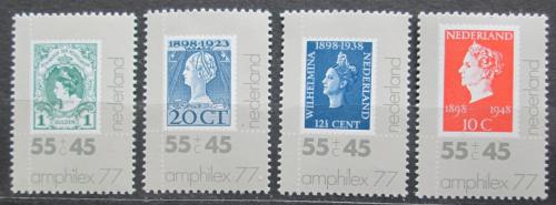 Poštovní známky Nizozemí 1977 Výstava AMPHILEX ’77 Mi# 1101-04