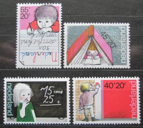 Poštovní známky Nizozemí 1978 Dìti a škola Mi# 1128-31