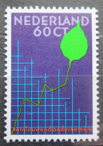 Poštovní známka Nizozemí 1984 Statistická køivka Mi# 1258