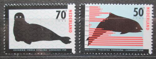 Poštovní známky Nizozemí 1985 Chránìná fauna Mi# 1279-80