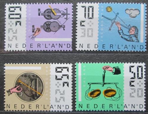 Poštovní známky Nizozemí 1986 Mìøící pøístroje Mi# 1288-91
