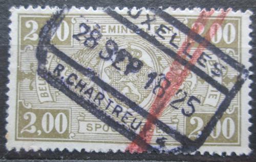 Poštovní známka Belgie 1923 Státní znak, balíková Mi# 148