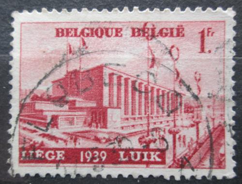 Poštovní známka Belgie 1938 Pavilón v Lutychu Mi# 483