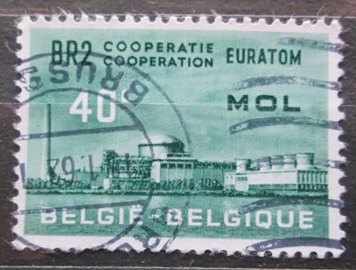 Poštovní známka Belgie 1961 Atomový reaktor Mi# 1255