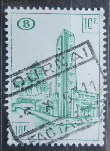 Poštovní známka Belgie 1954 Nádraží v Bruselu, balíková Mi# 310Belgie 1954 Nádraží v Bruselu, balíková Mi# 310