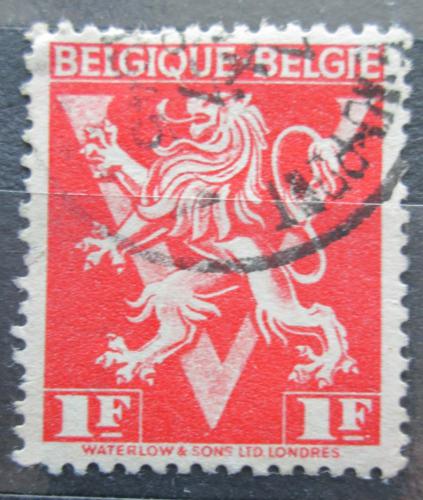 Poštovní známka Belgie 1944 Státní znak Mi# 698 II