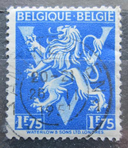 Poštovní známka Belgie 1944 Státní znak Mi# 701 II