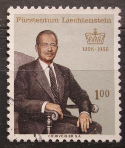 Poštovní známka Lichtenštejnsko 1966 Kníže František Josef II. Mi# 464