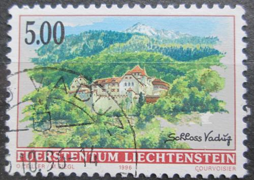 Poštovní známka Lichtenštejnsko 1996 Zámek Vaduz Mi# 1127 Kat 13€