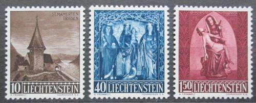 Poštovní známky Lichtenštejnsko 1957 Vánoce TOP SET Mi# 362-64 Kat 25€