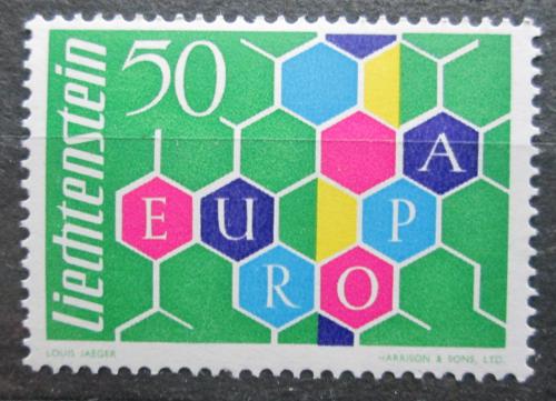 Poštovní známka Lichtenštejnsko 1960 Evropa CEPT TOP Mi# 398 Kat 65€