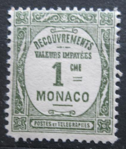 Poštovní známka Monako 1925 Doplatní Mi# 21
