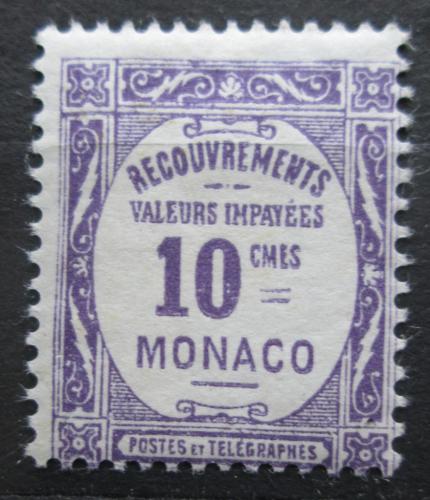 Poštovní známka Monako 1925 Doplatní Mi# 22