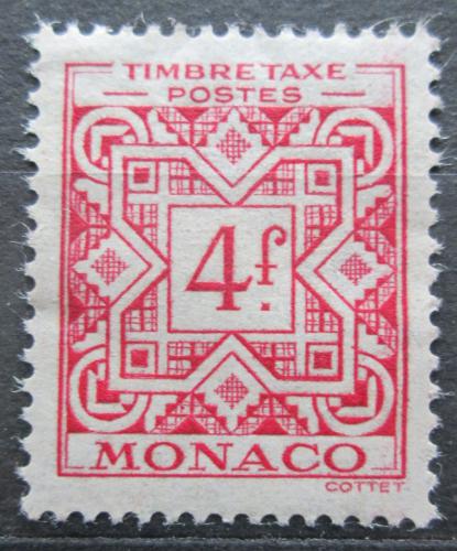 Poštovní známka Monako 1946 Doplatní Mi# 35