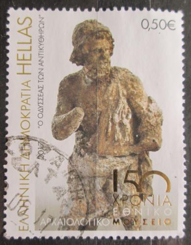 Poštovní známka Øecko 2017 Mramorová socha Odyssea Mi# 2931