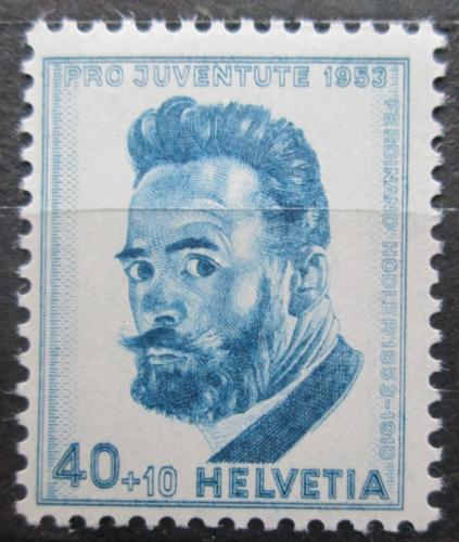 Poštovní známka Švýcarsko 1953 Ferdinand Hodler, malíø Mi# 592 Kat 7€