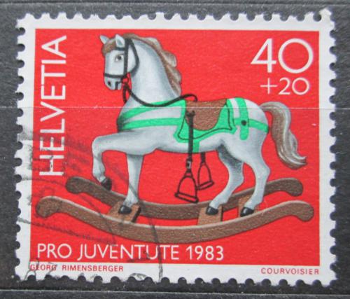 Poštovní známka Švýcarsko 1983 Houpací kùò Mi# 1261