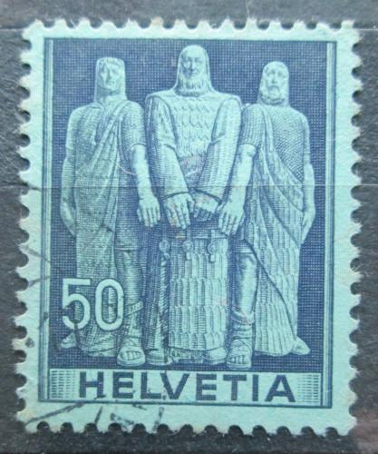 Poštovní známka Švýcarsko 1941 Pøísaha tøech kantonù Mi# 377