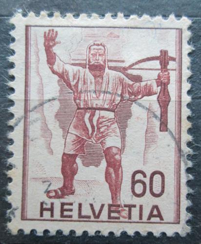 Poštovní známka Švýcarsko 1941 Vilém Tell Mi# 378