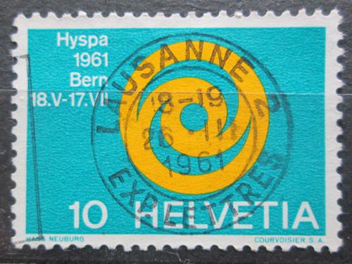 Poštovní známka Švýcarsko 1961 Výstava HYSPA Mi# 728