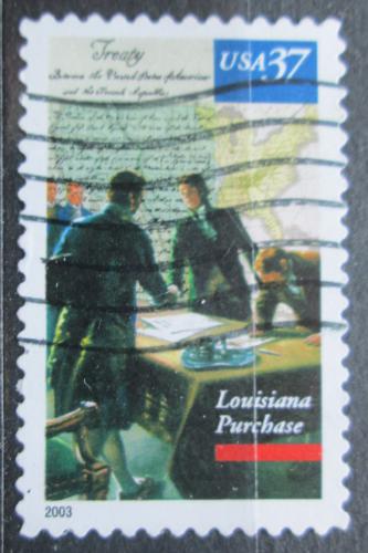 Poštovní známka USA 2003 Nákup Louisiany, 200. výroèí Mi# 3742
