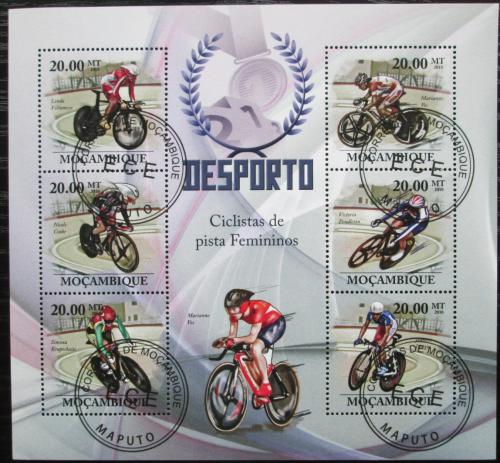 Poštovní známky Mosambik 2010 Slavní cyklisti Mi# 3725-30 Kat 10€