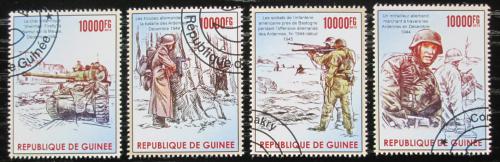 Potovn znmky Guinea 2015 Bitva v Ardench Mi# 11378-81 Kat 16