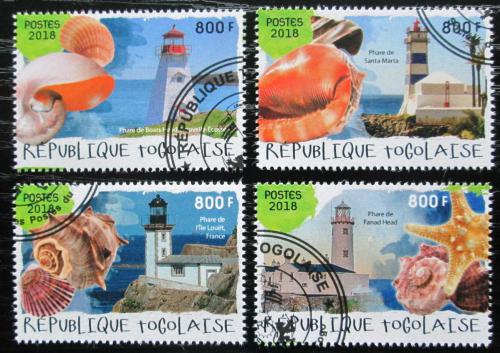 Poštovní známky Togo 2018 Majáky a mušle Mi# 9178-81 Kat 13€