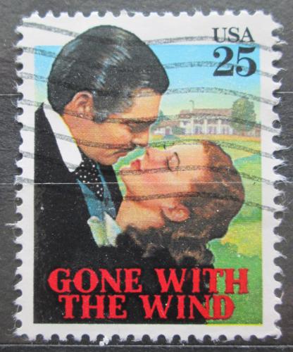 Poštovní známka USA 1990 Film Jih proti Severu Mi# 2080