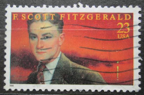 Potovn znmka USA 1996 Francis Scott Fitzgerald, spisovatel Mi# 2768 - zvtit obrzek