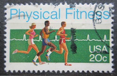 Poštovní známka USA 1983 Fyzická zdatnost Mi# 1629